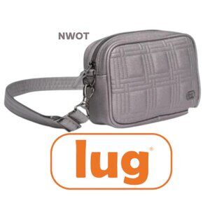 LUG Mingle Matte Luxe VL Camera Bag Metallic Pearl NWOT